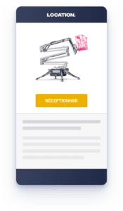 Machine rentals 7 Rental order