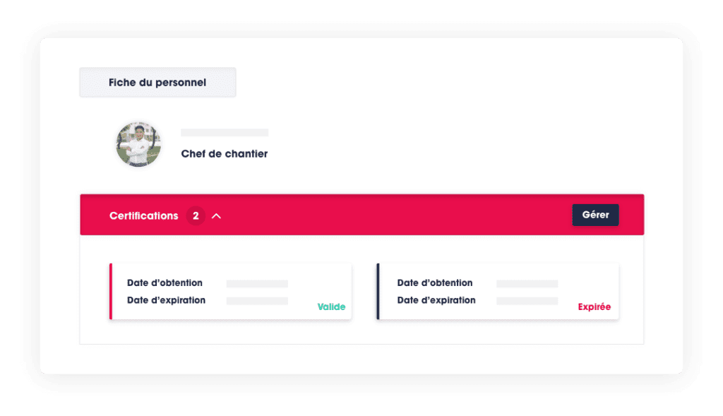 Certifications caces 4 FICHE PERSONNEL