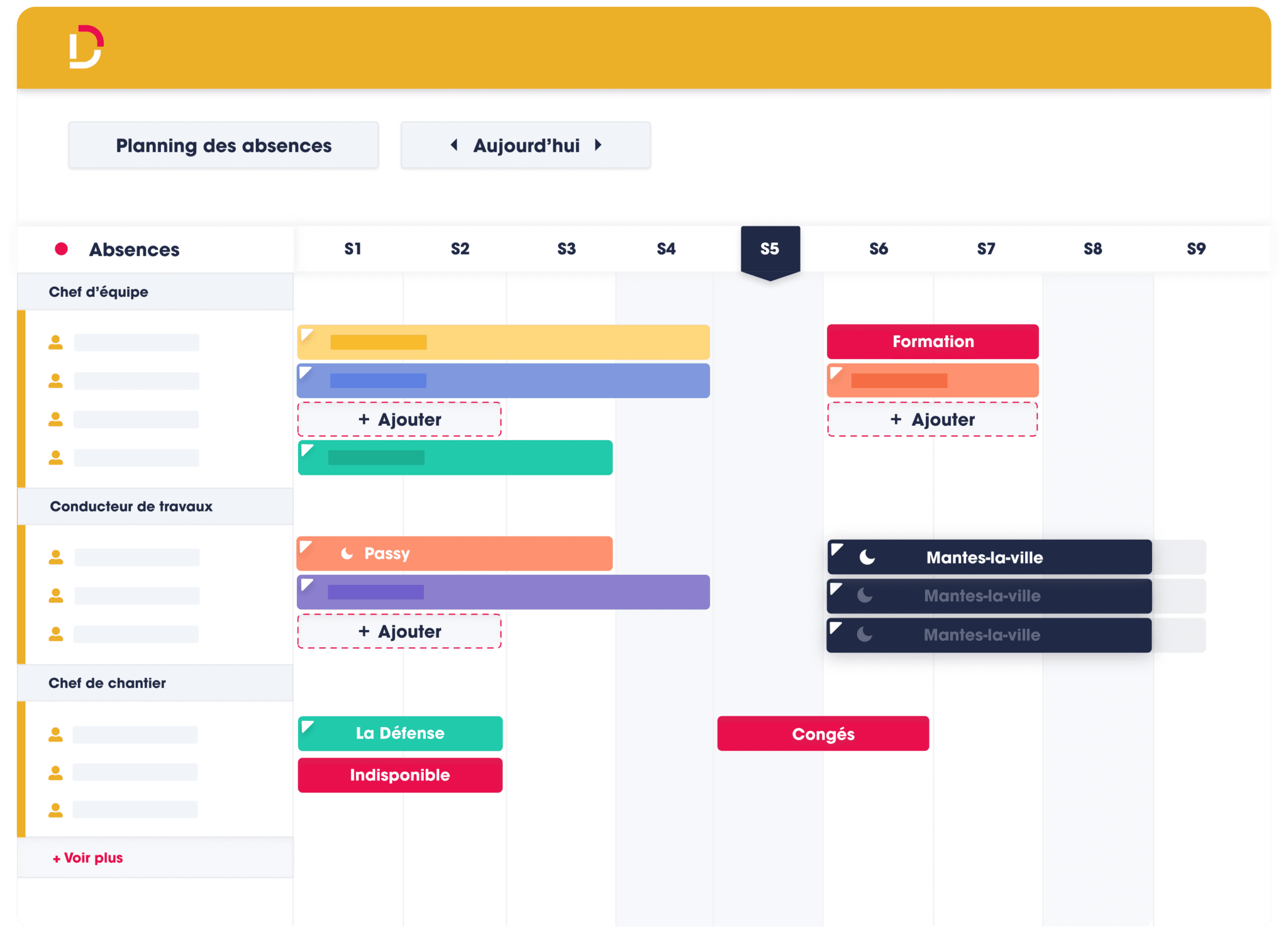 Planning Absences